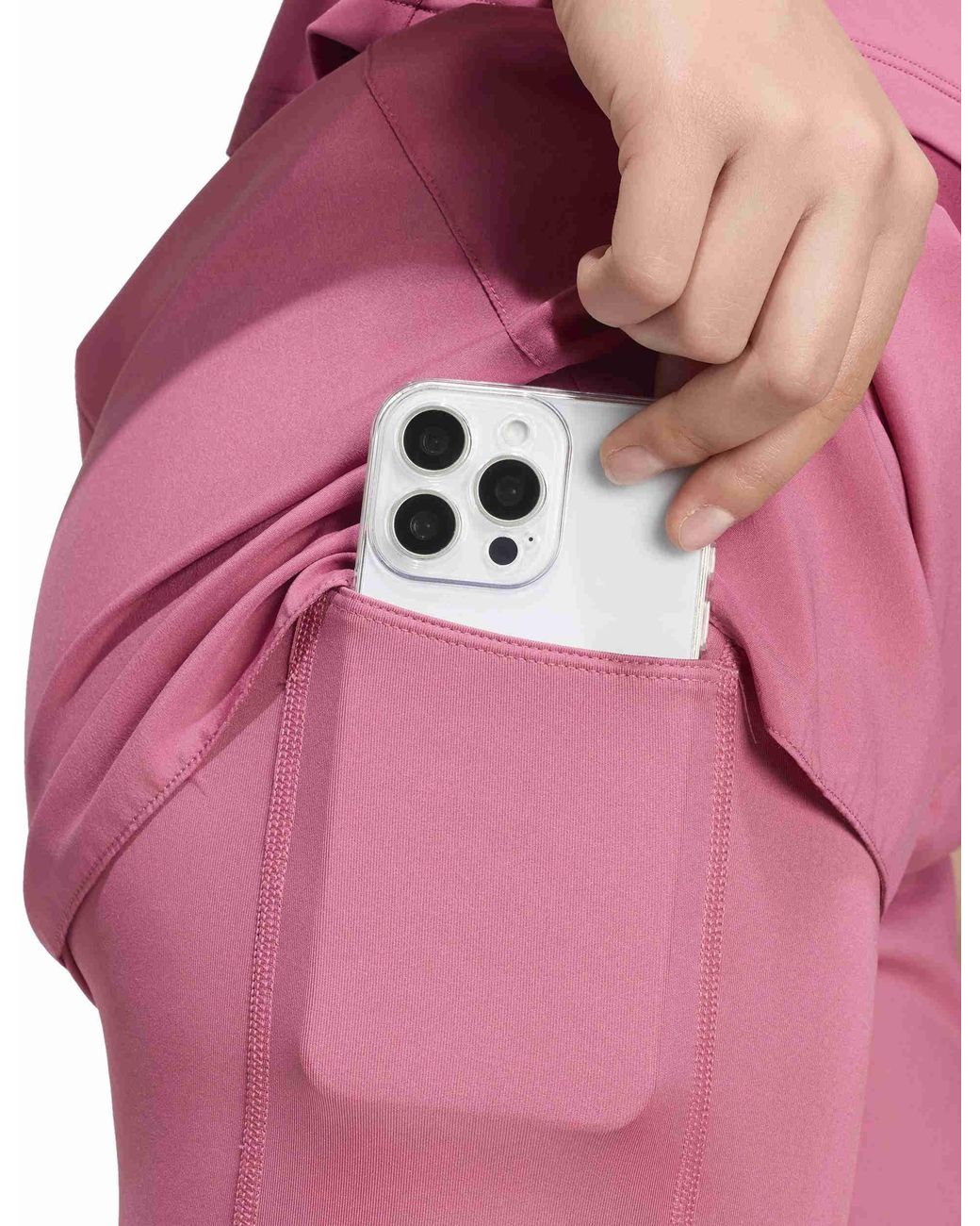 Adidas Pink Women's Adi365 Running Essentials 2in1 Shorts