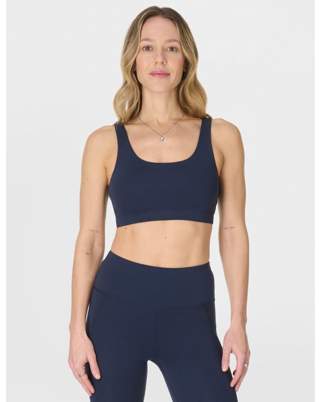 Sweaty Betty Blue Women's All Day Sports Bralette