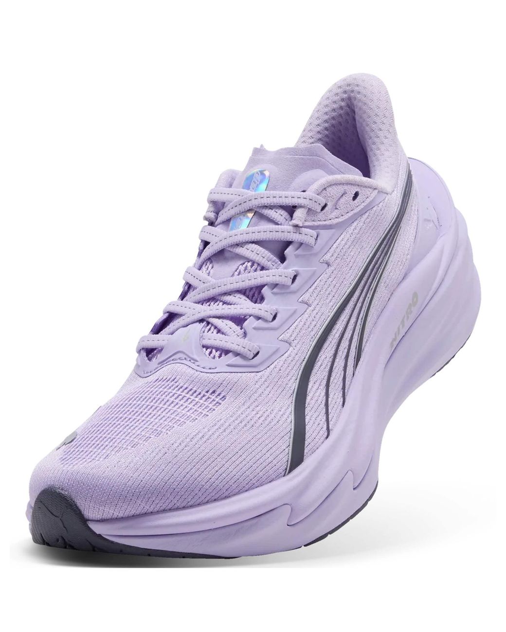 PUMA Purple Women's Deviate Nitro 4 Running Shoes