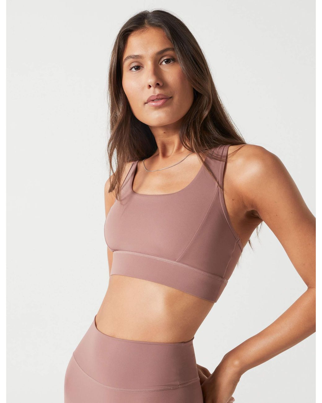 Lilybod Brown Women's Frankie Cloud-core Sports Bra