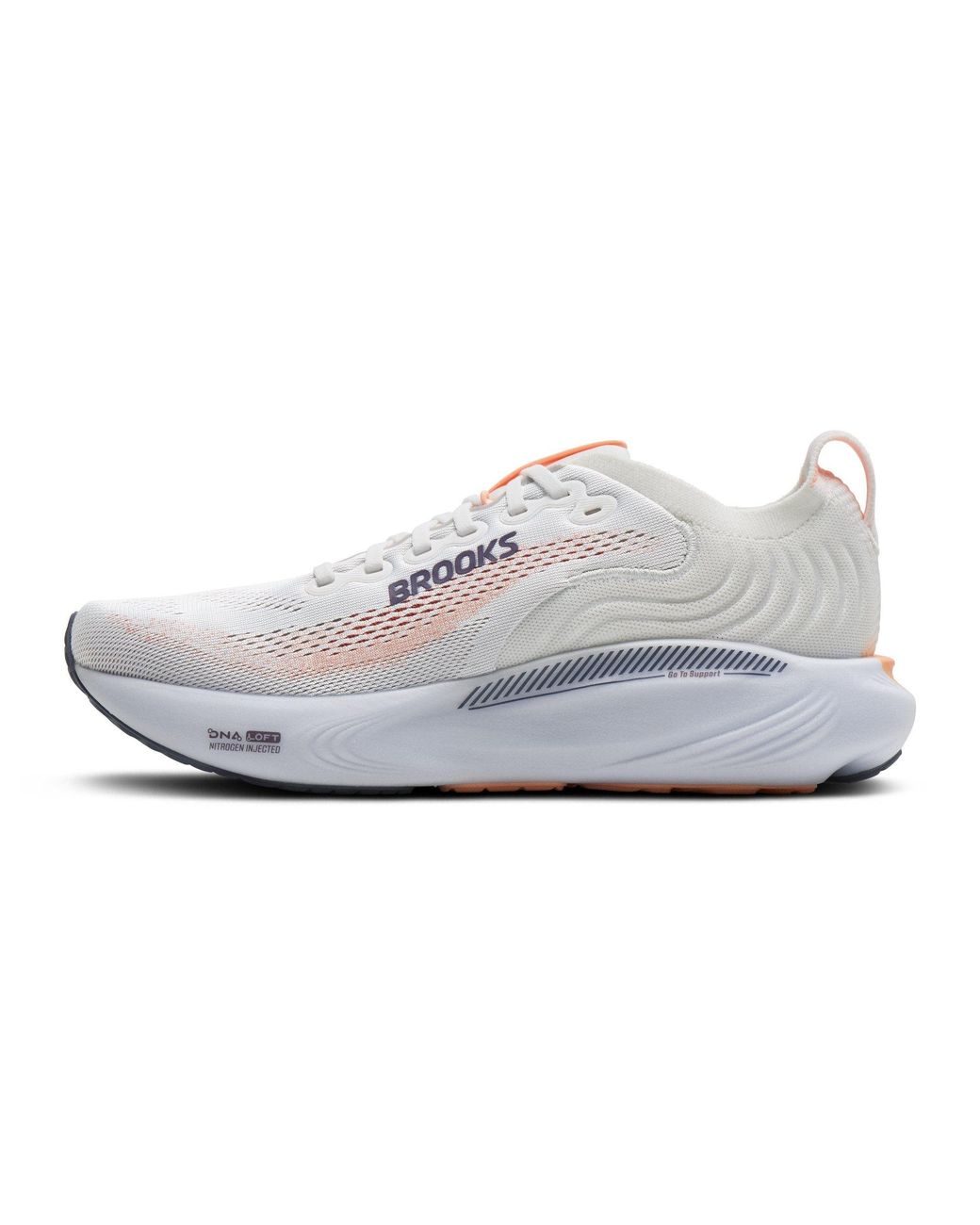 Brooks White Women's Adrenaline Gts 25