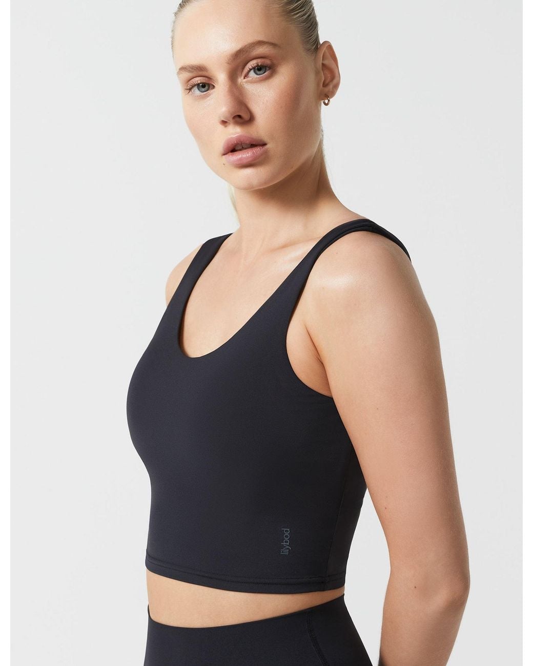 Lilybod Black Women's Harper Cloud-core Sports Bra