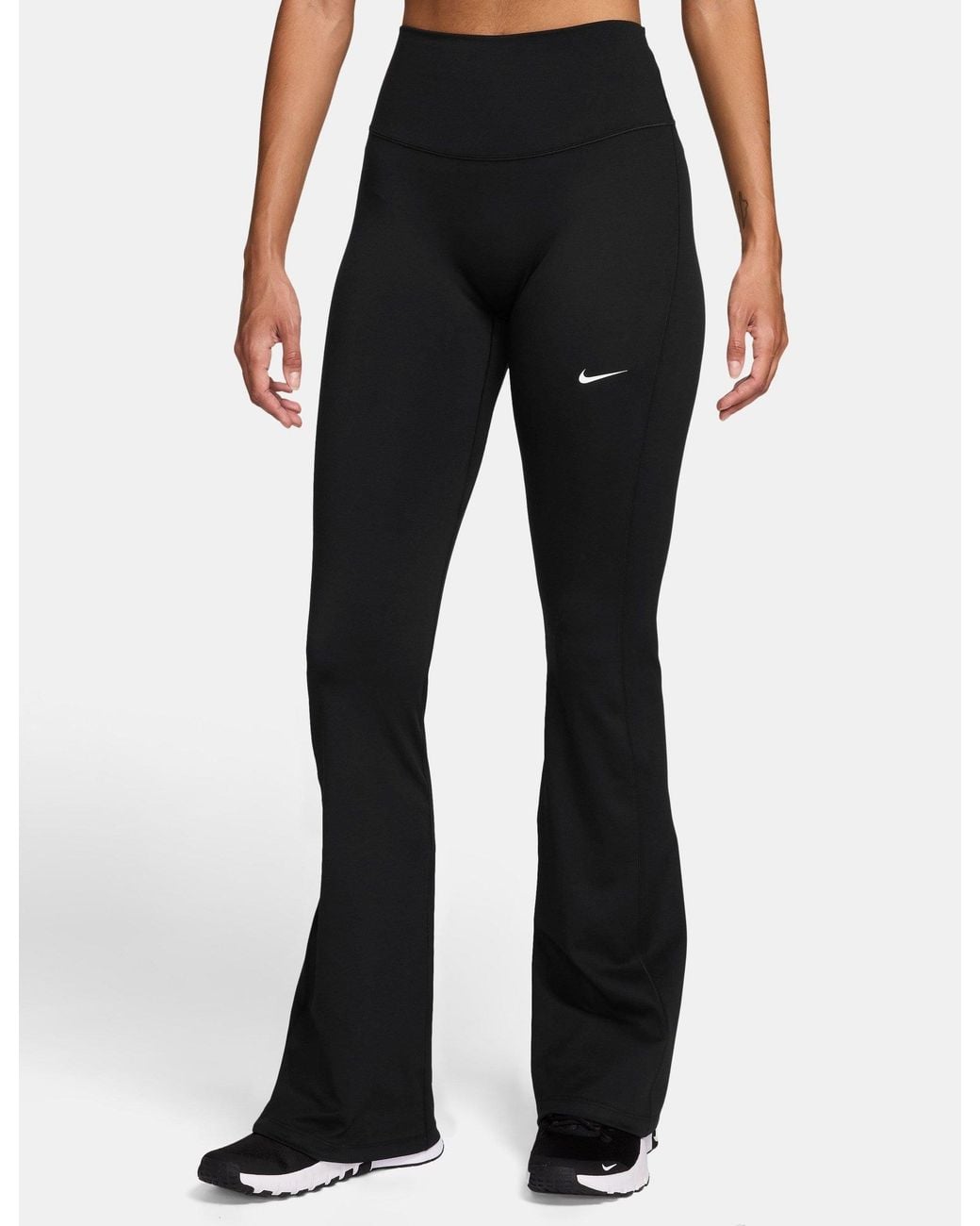 Nike Black Women's One High Waisted Flared leggings