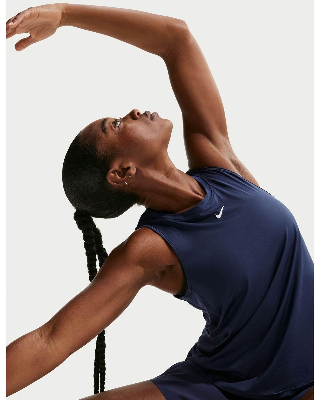 Nike Blue Women's One Classic Dri-fit Tank Top