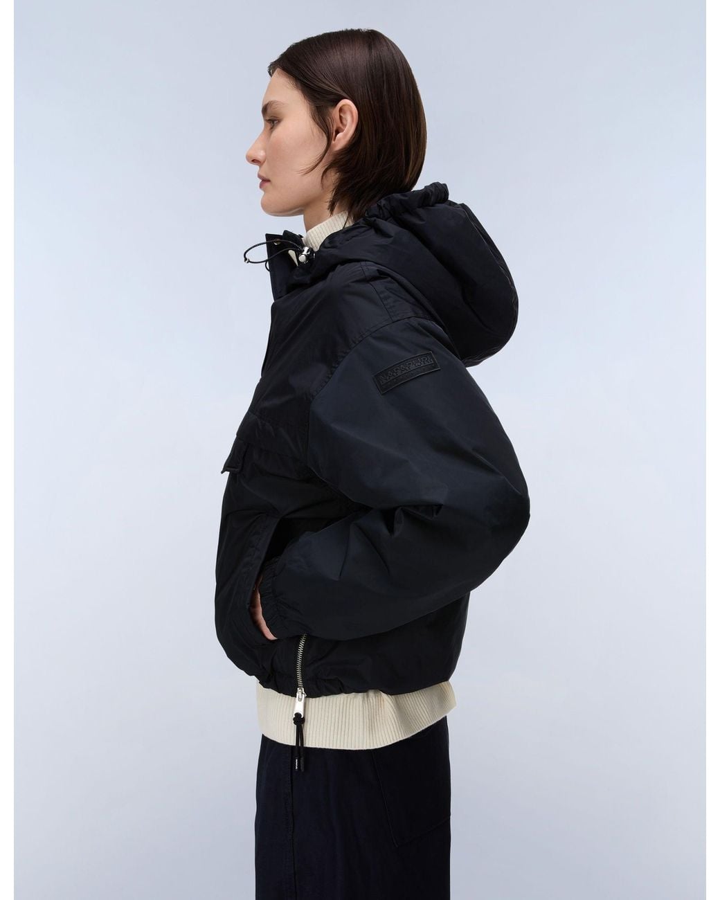 Napapijri Blue Women's Rainforest Optique Anorak Jacket