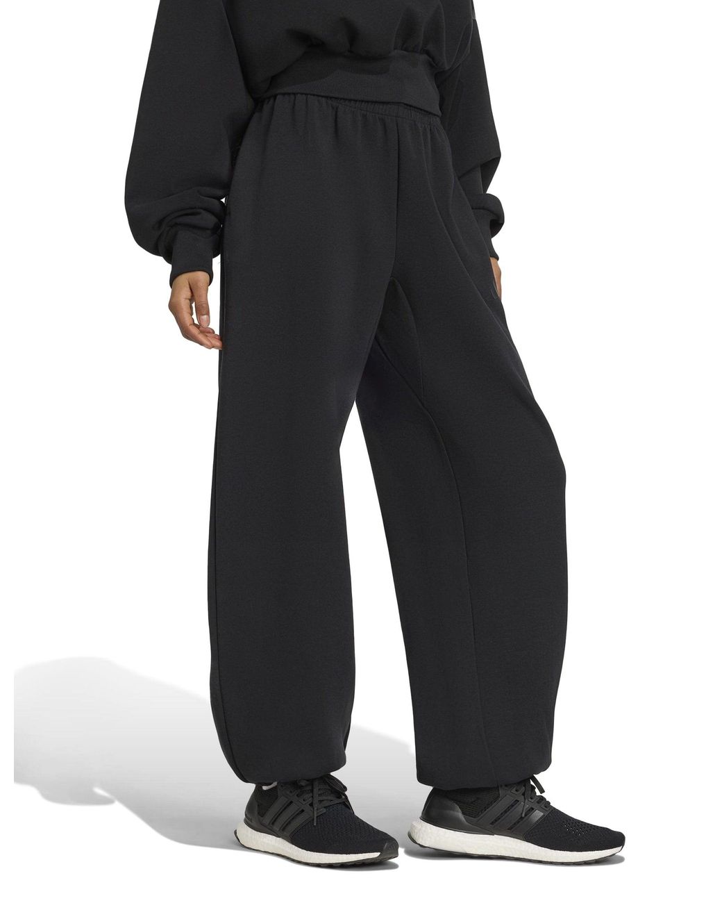 Adidas Black Women's Soft Lux Loose Pant