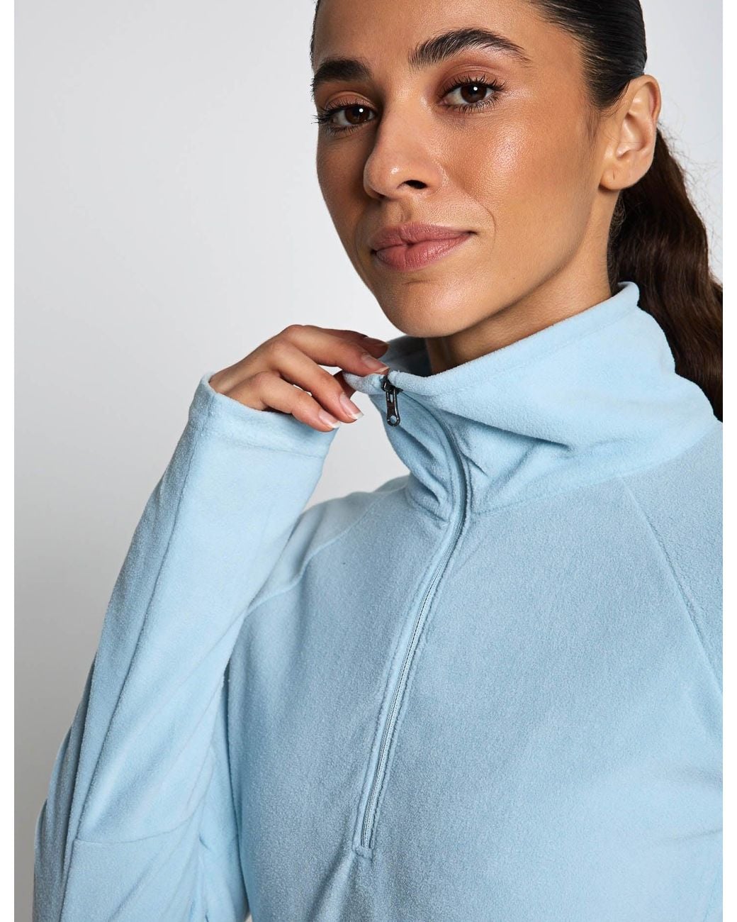 Columbia Blue Women's Glacial Iv Half Zip Fleece