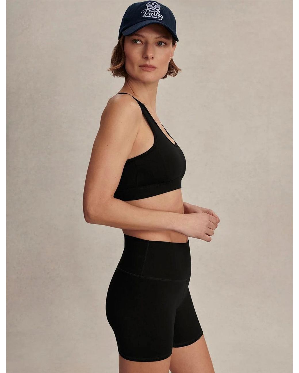 Varley Black Women's Freesoft High Waisted Short 5"