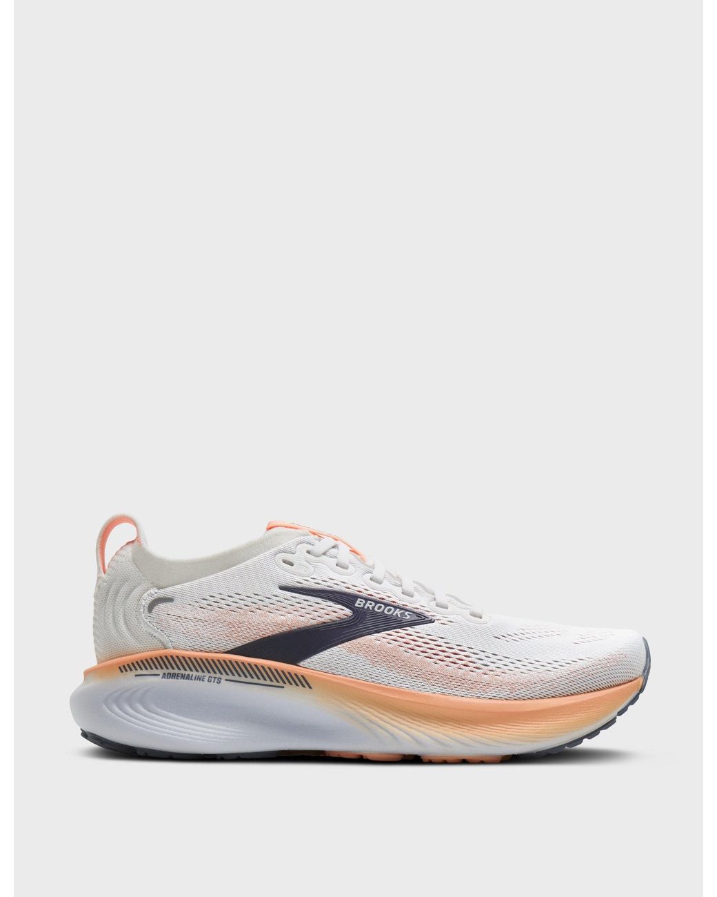 Brooks White Women's Adrenaline Gts 25