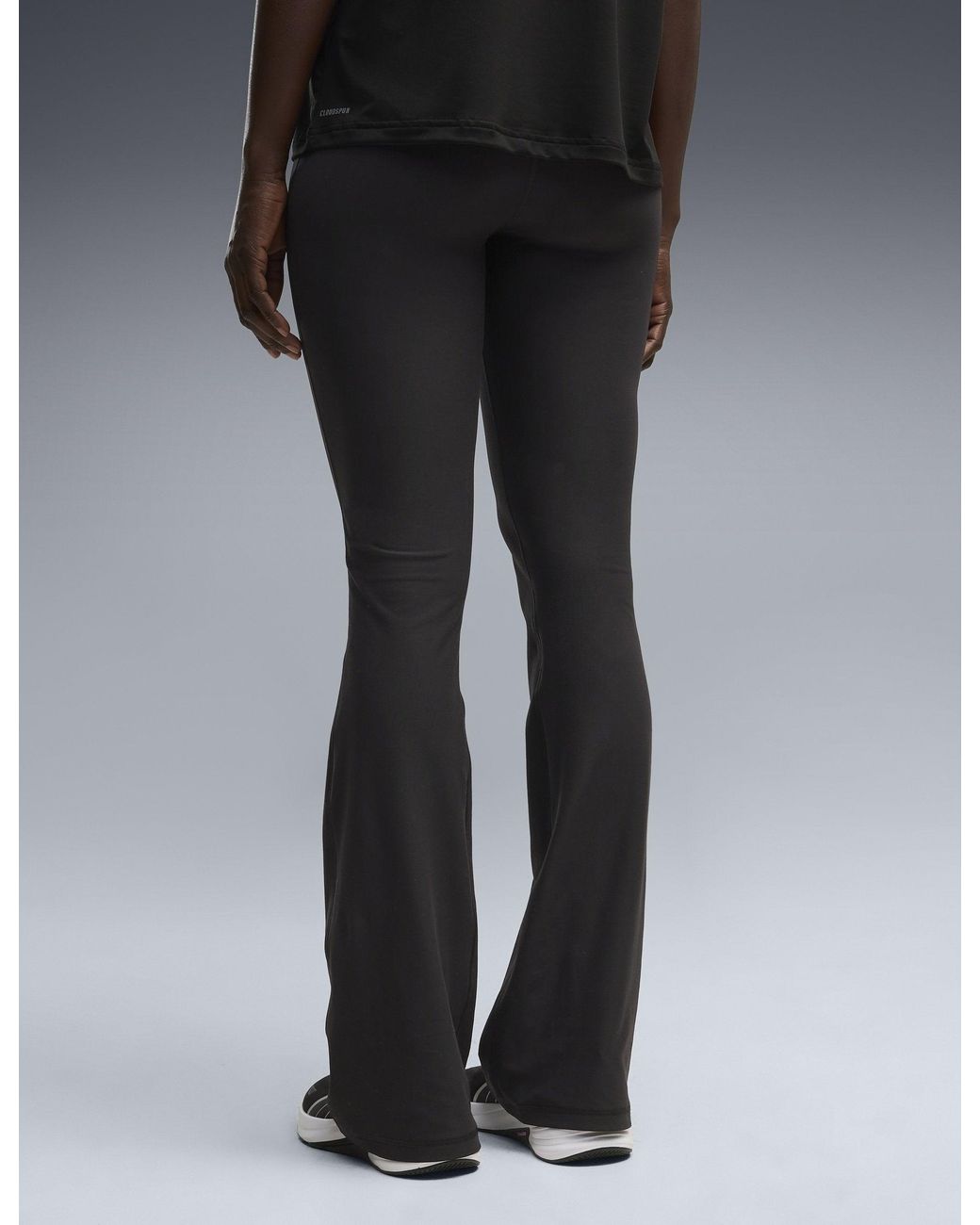 PUMA Black Women's Cloudspun High Waisted Flared Tights