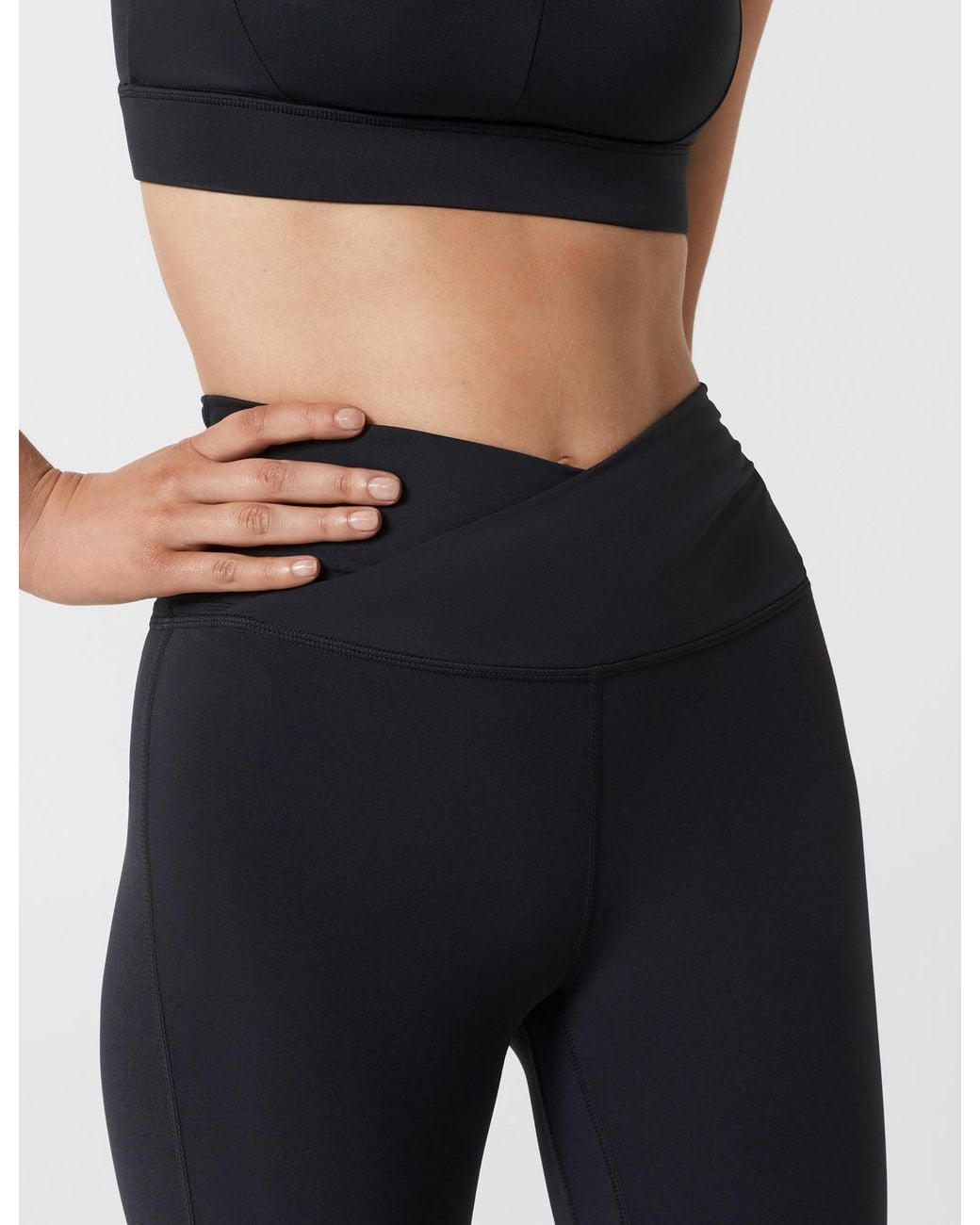 Lilybod Blue Women's Harlow Cloud-core Bootleg legging