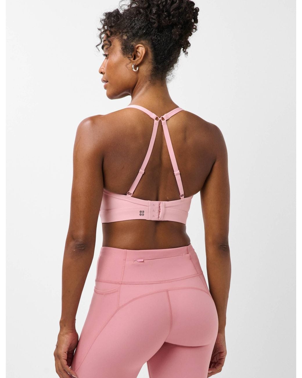 Sweaty Betty Red Women's Empower Sports Bra