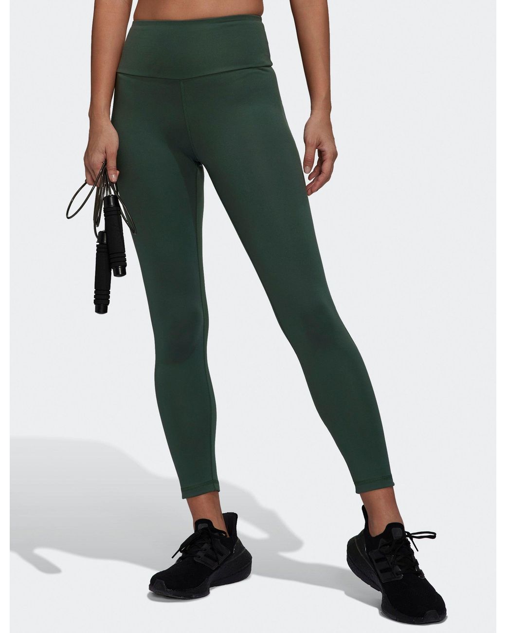 adidas Yoga Essentials High-waisted leggings in Green