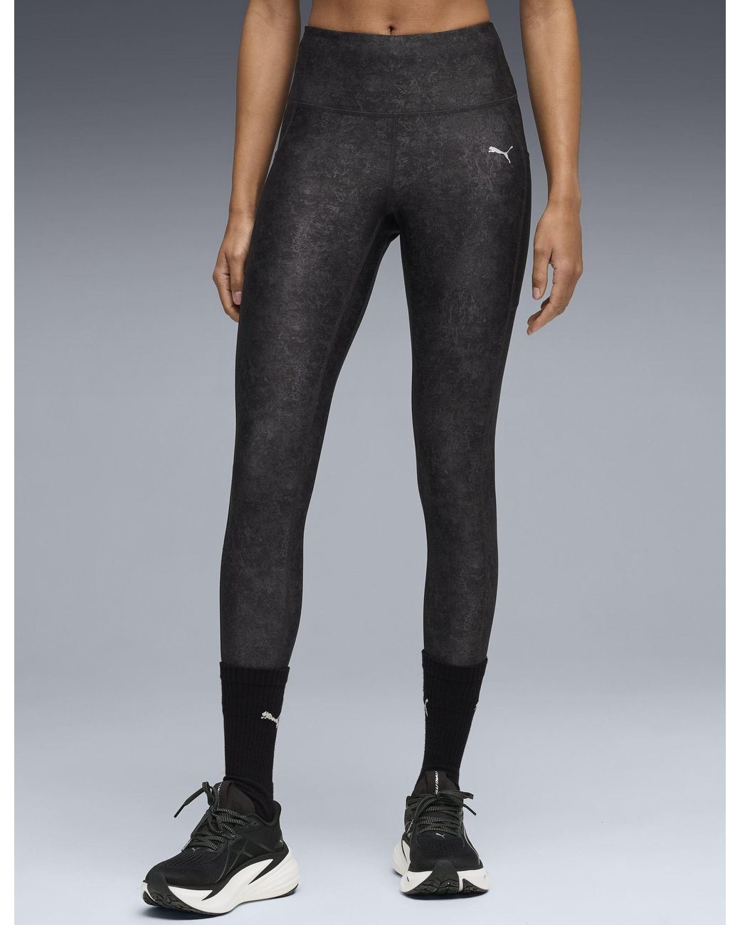 PUMA Blue Women's Velocity Running Printed Tights