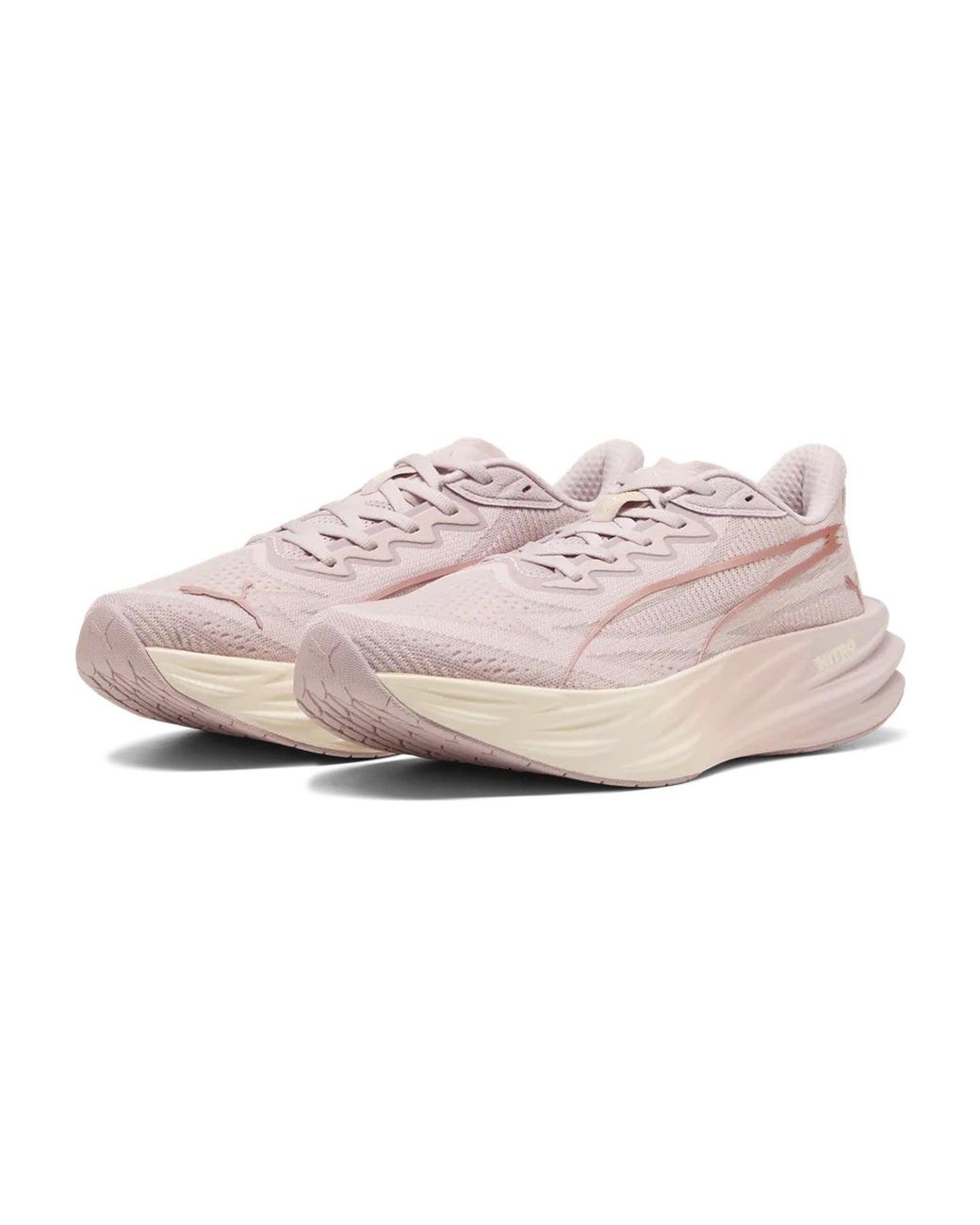 PUMA Pink Women's Deviate Pure Nitro Running Shoes