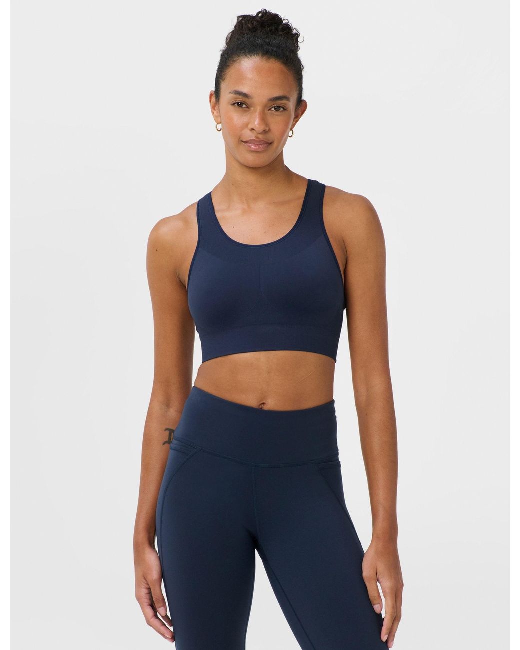 Sweaty Betty Blue Women's Stamina Seamless Sports Bra