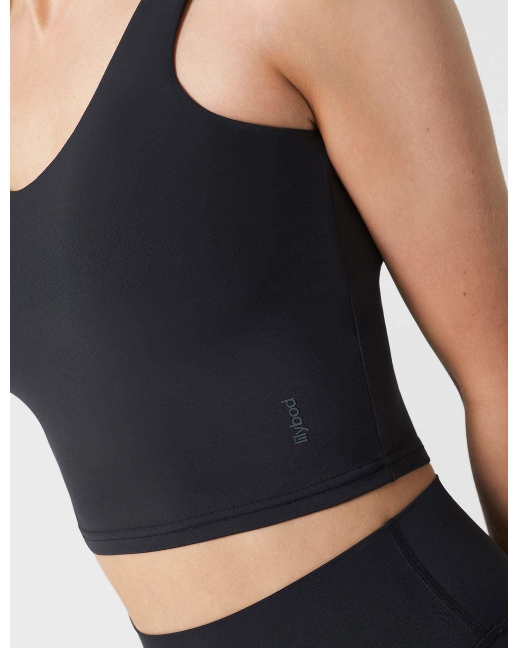 Lilybod Black Women's Harper Cloud-core Sports Bra