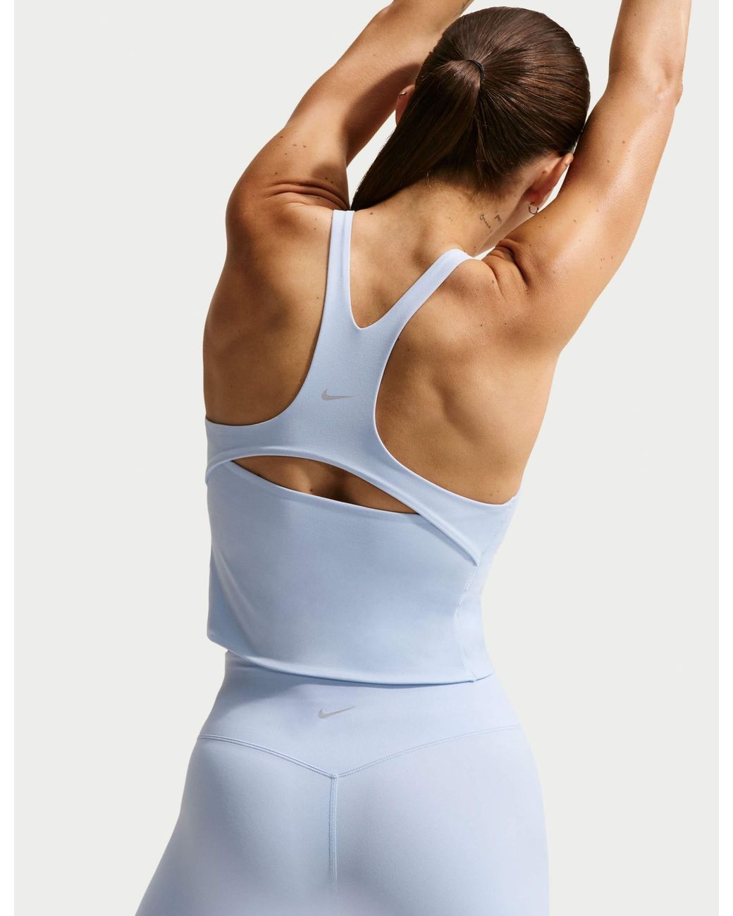 Nike Blue Women's Zenvy Light Support Sports Bra Tank