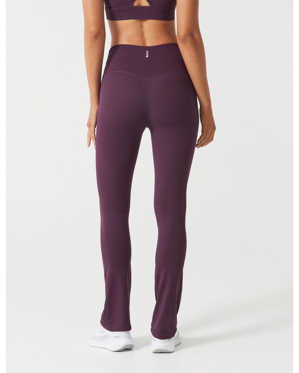 Lilybod Purple Women's Harlow Cloud-core Bootleg legging