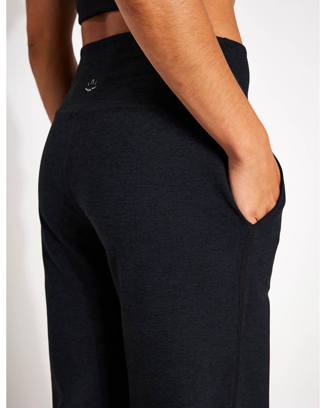 Beyond Yoga Blue Women's Spacedye Laid Back Pant