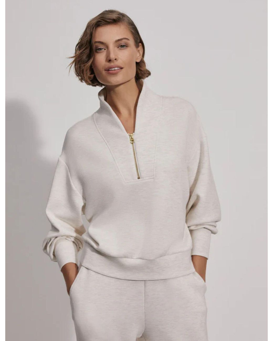 Varley Gray Women's Davidson Sweat