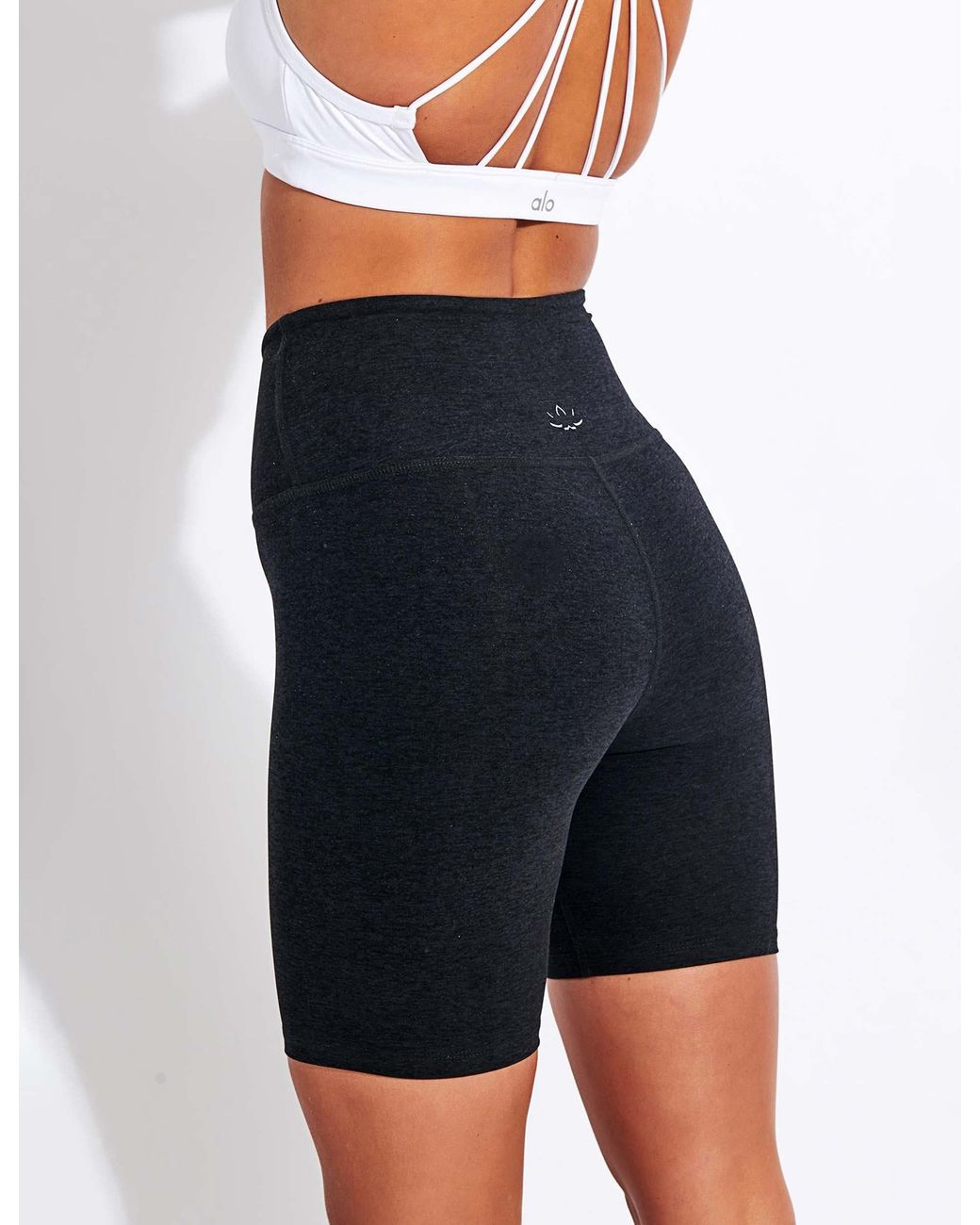 Beyond Yoga Blue Spacedye Biker Short
