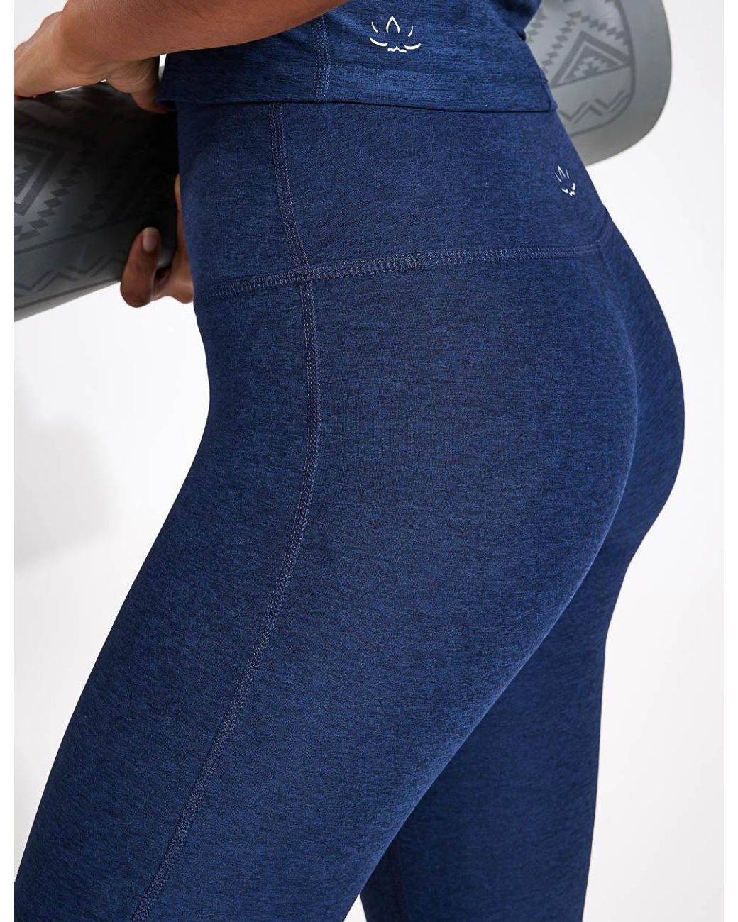 Beyond Yoga Blue Women's Spacedye Practice High Waisted Pant