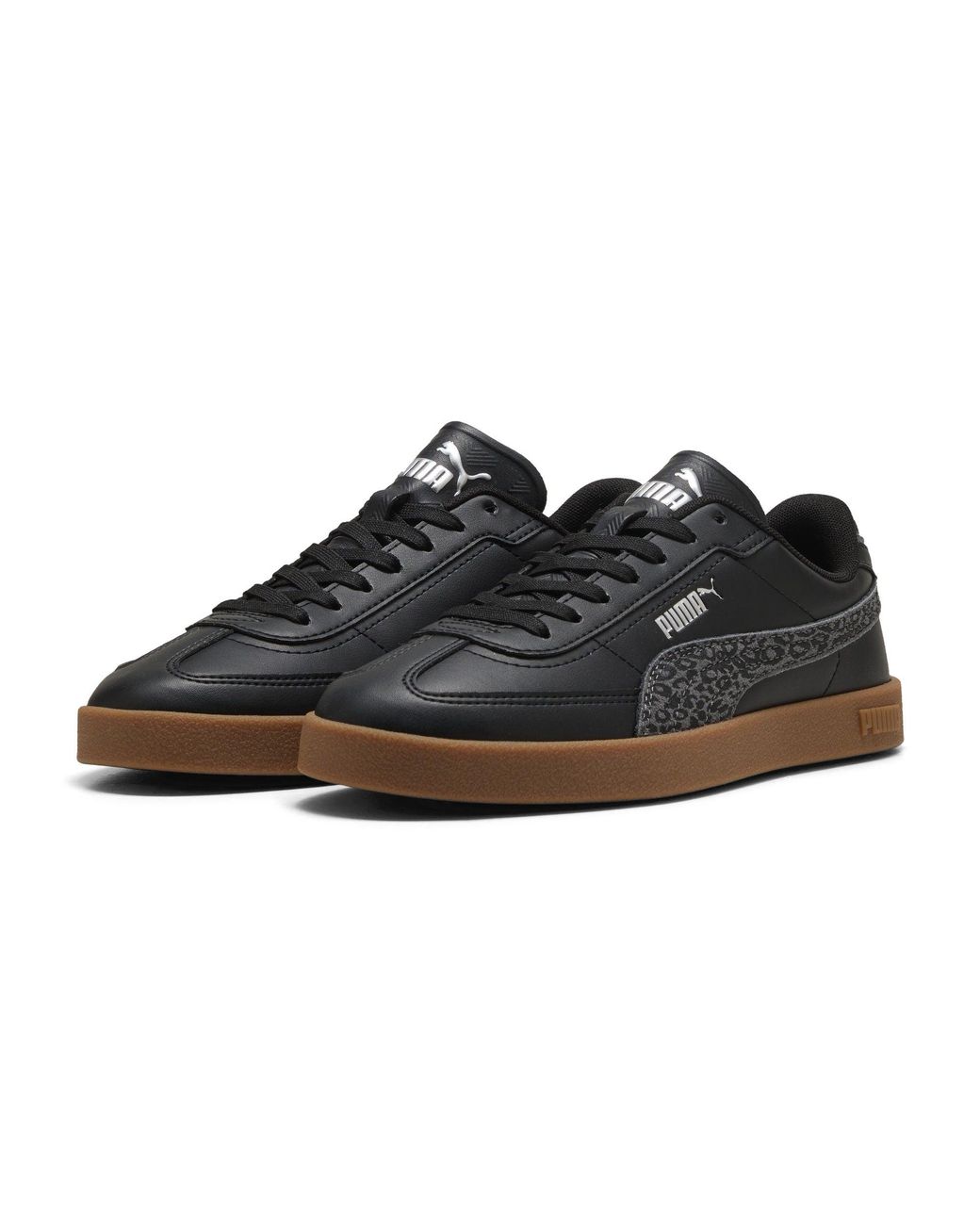 PUMA Black Women's Club Ii Era Feline Sneakers