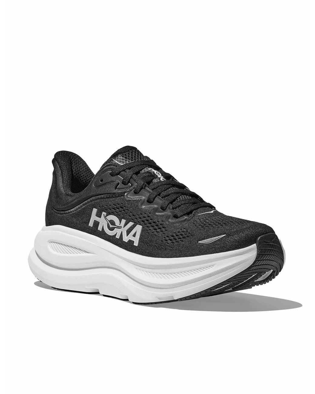 Hoka One One Black Women's Bondi 9 Road Running Shoes
