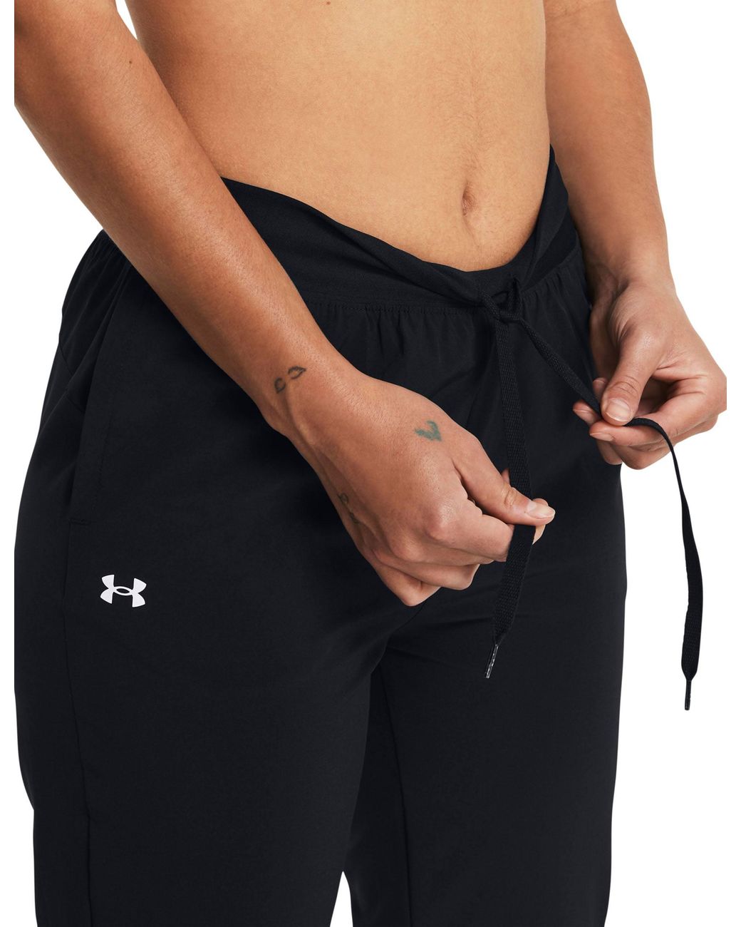 Under Armour Blue Women's Rival High-rise Woven Pants