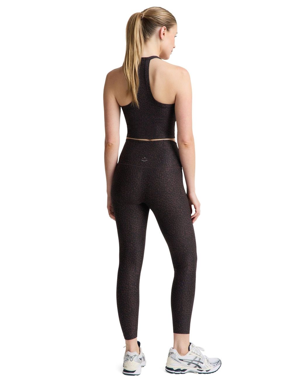 Beyond Yoga Black Women's Softmark Caught In The Midi High Waisted legging