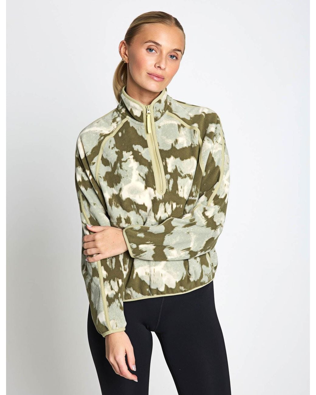 Berghaus Green Women's Bamburgh Half Zip Fleece
