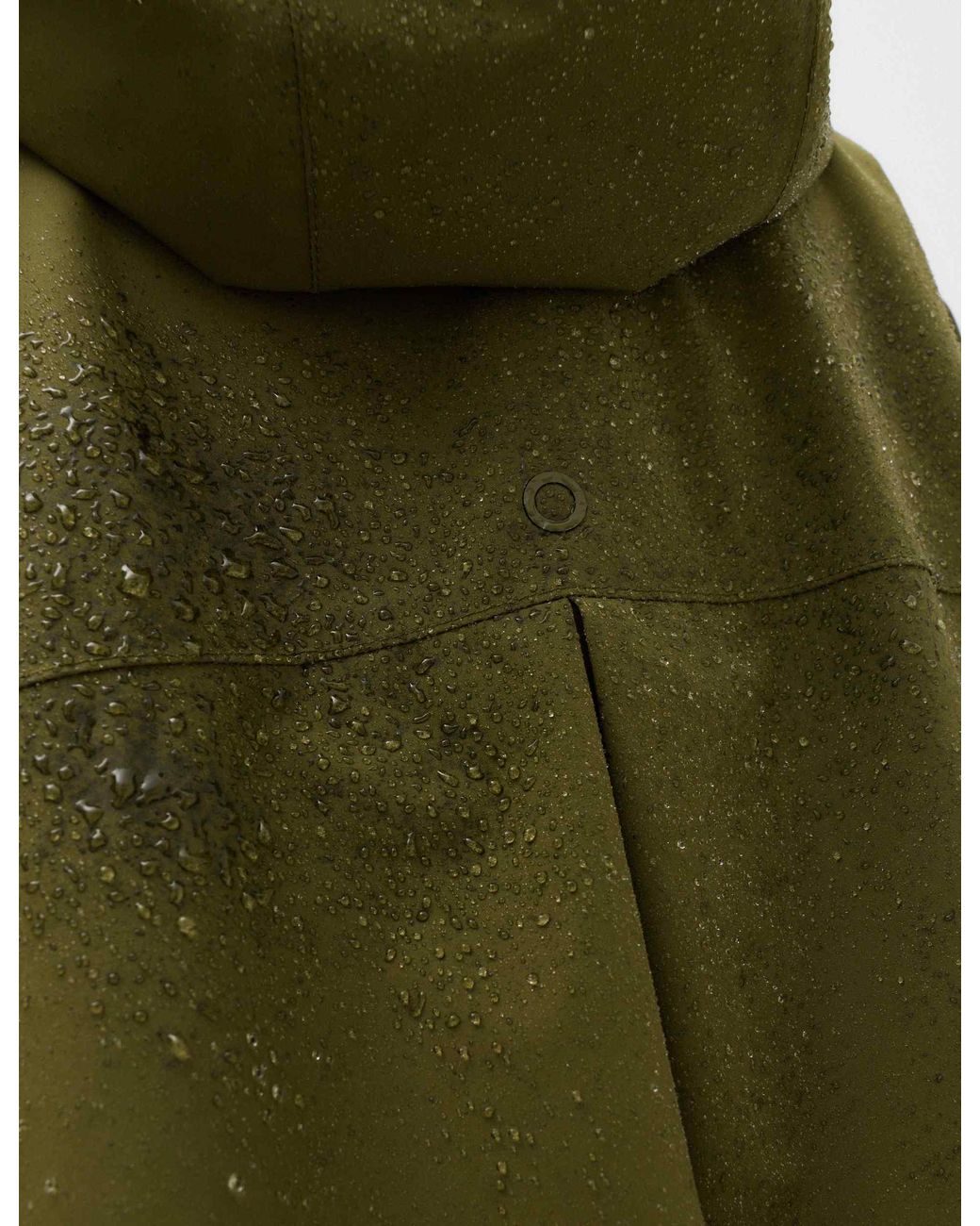 GOODMOVE Green Women's Stormwear Ultra Waterproof Pleat Back Parka