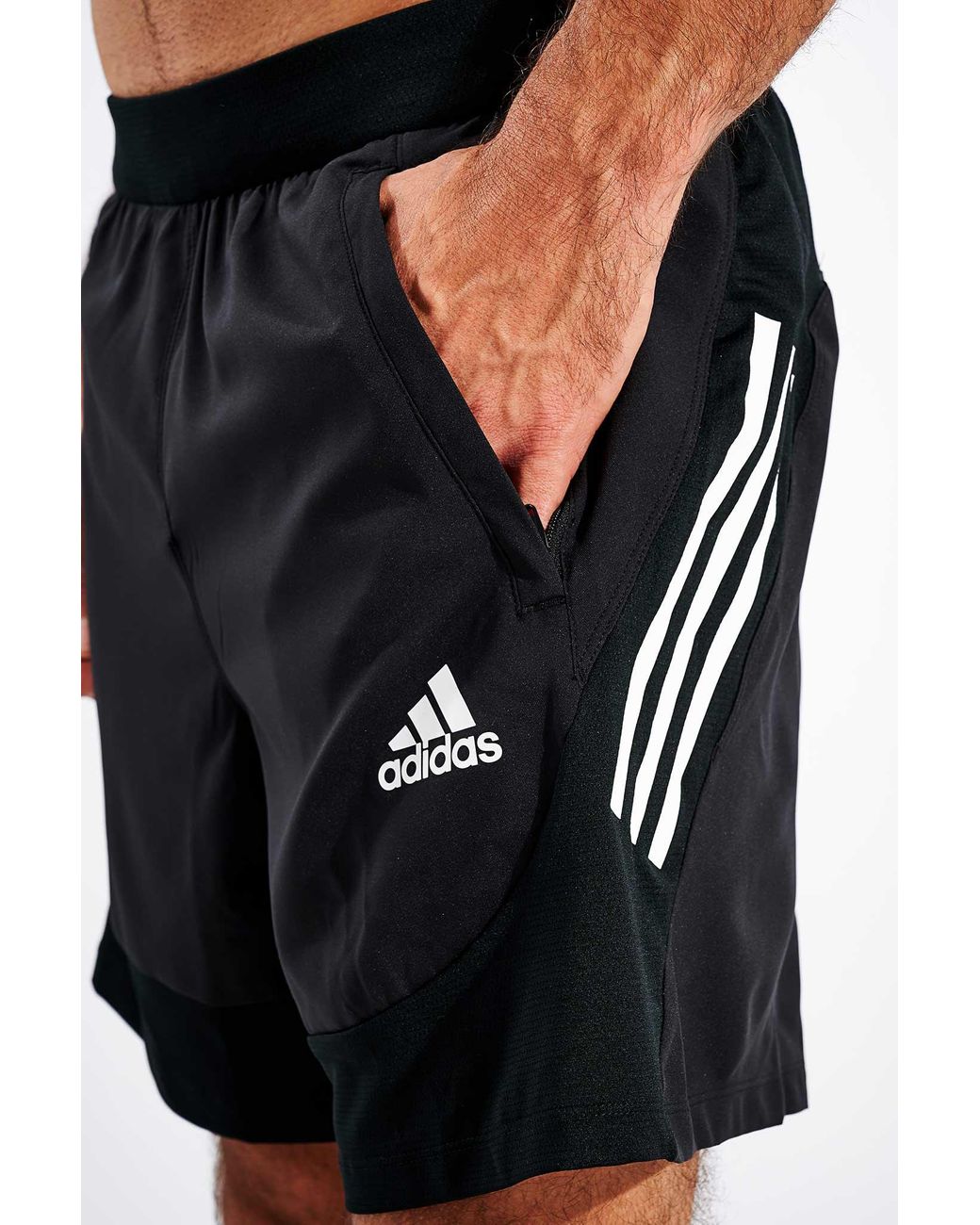 adidas Aeroready 3-stripes Slim Shorts for Men | Lyst