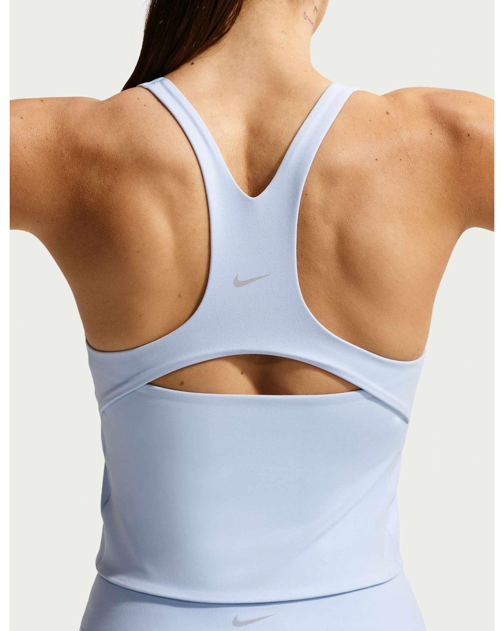 Nike Blue Women's Zenvy Light Support Sports Bra Tank