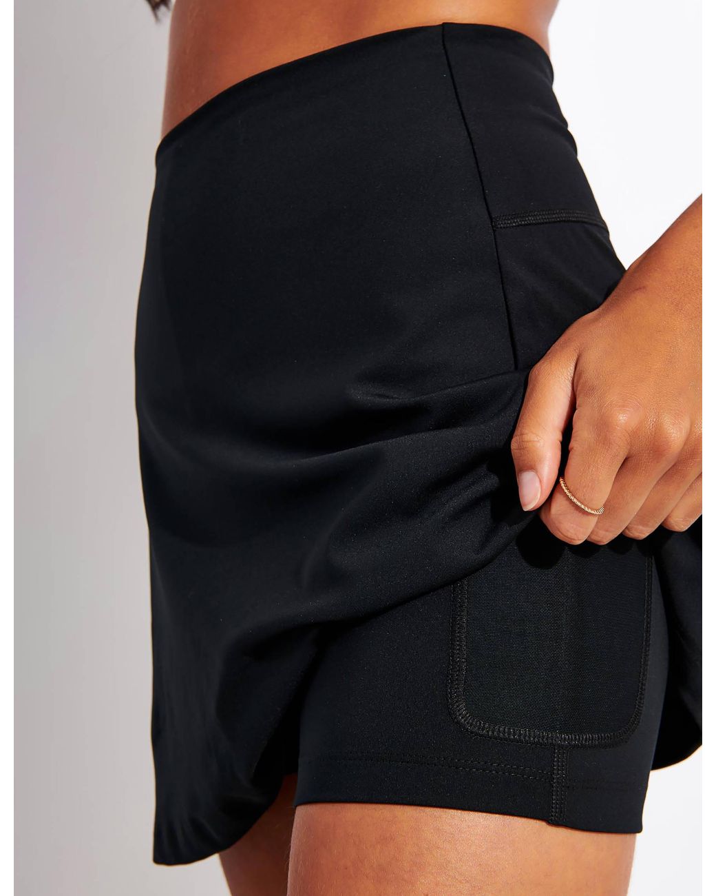 GIRLFRIEND COLLECTIVE Black Skort
