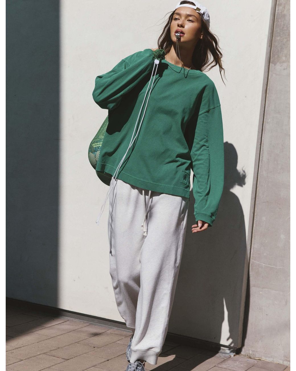 Fp Movement Green Women's Hustle Layer