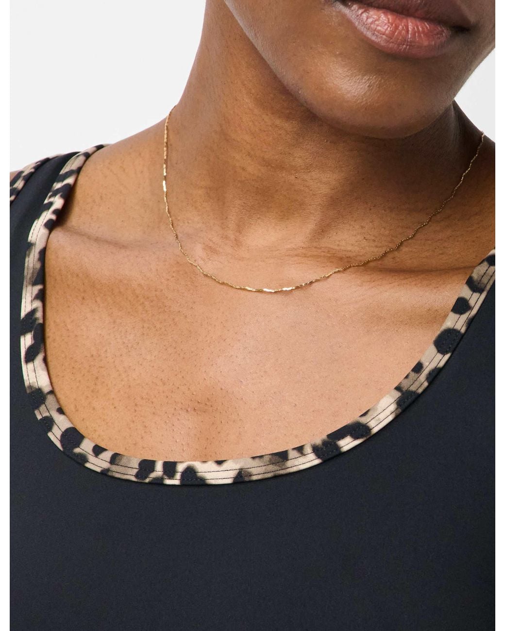 Sweaty Betty Black Women's Power Contrast Binding Tank