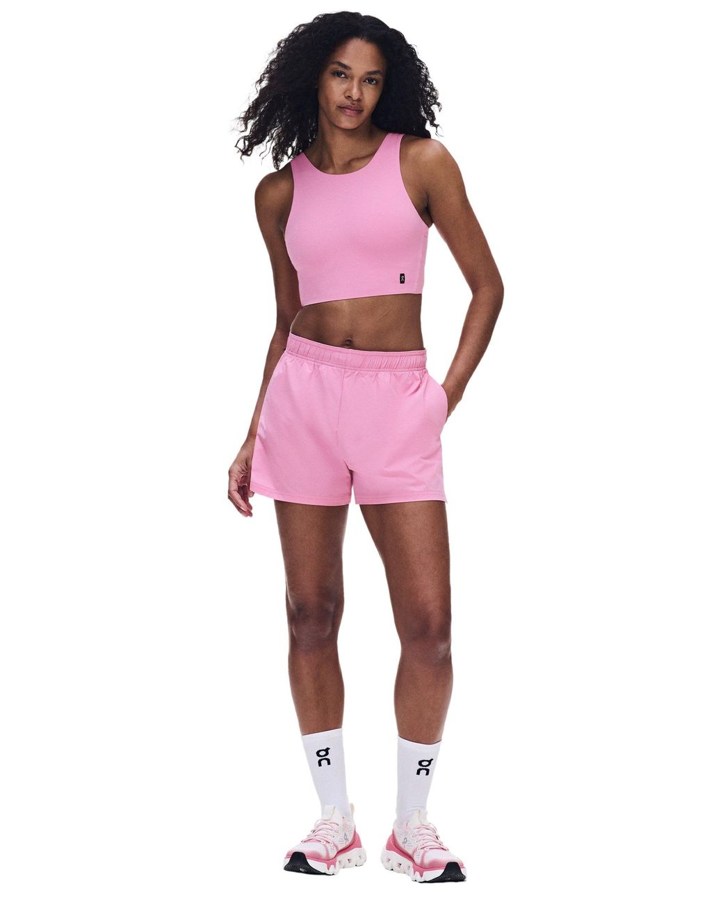 On Shoes Pink Women's 3" Core Shorts