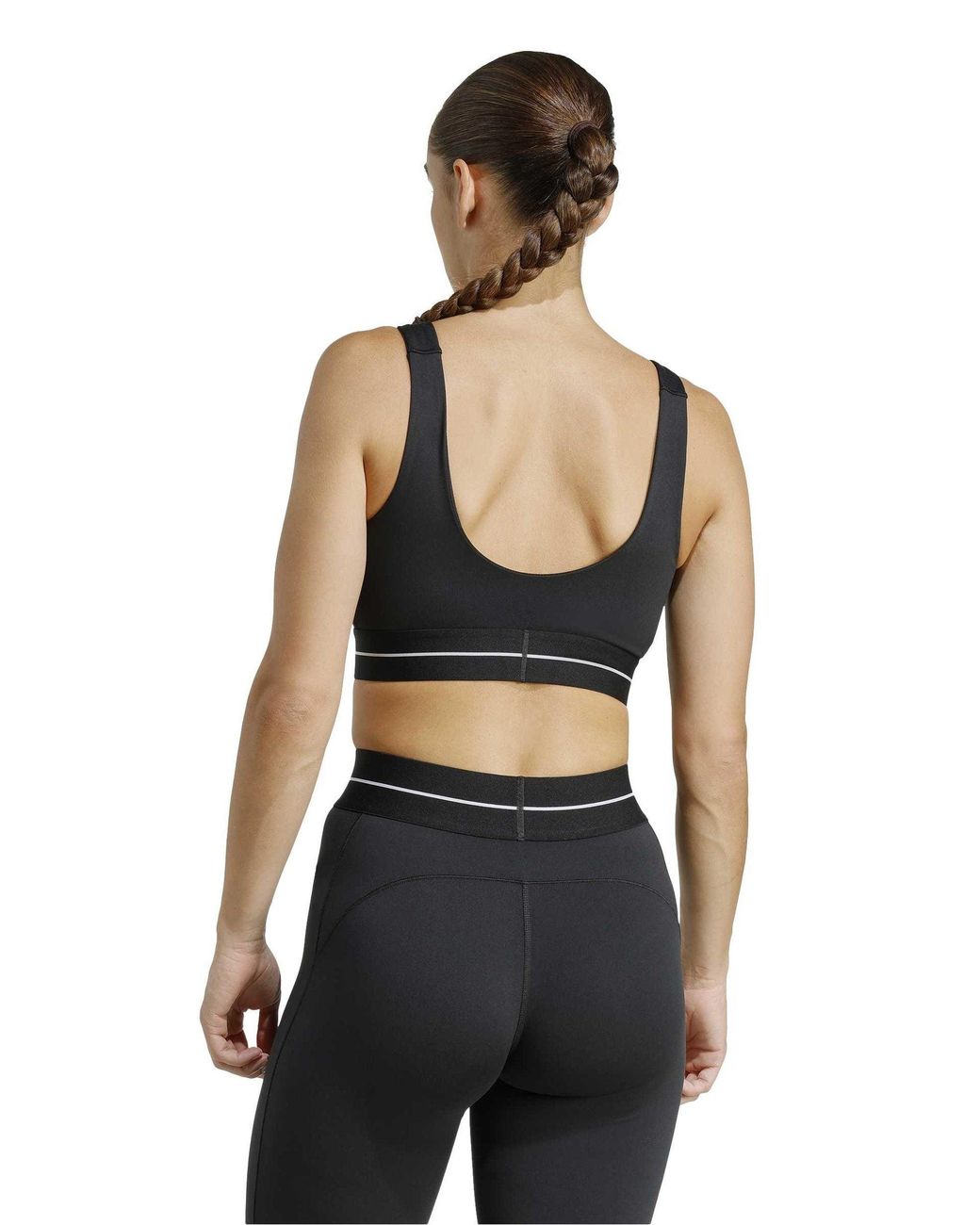 Adidas Blue Women's Hyperglam Light Support Sports Bra