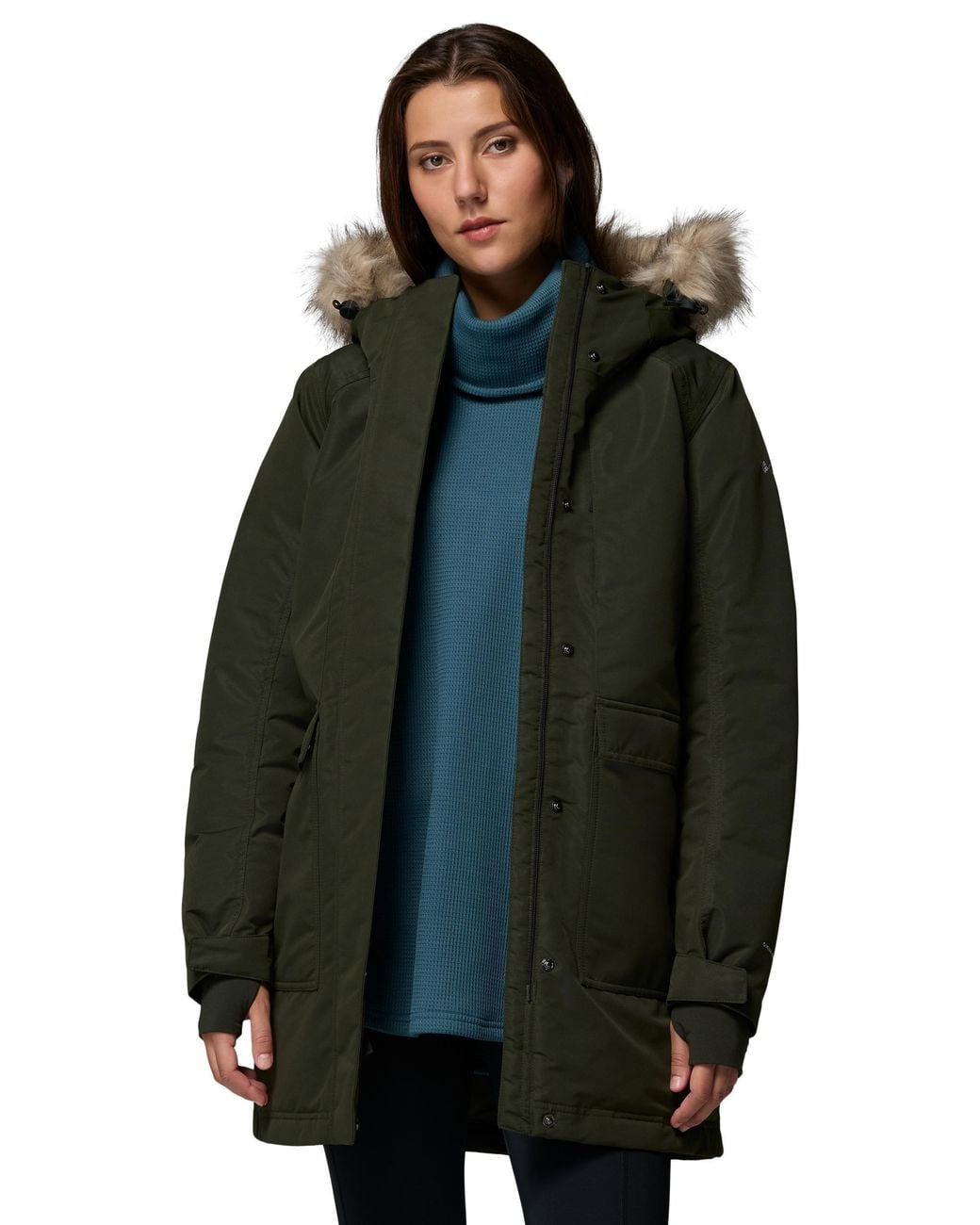 Columbia Black Women's Little Si Ii Insulated Parka