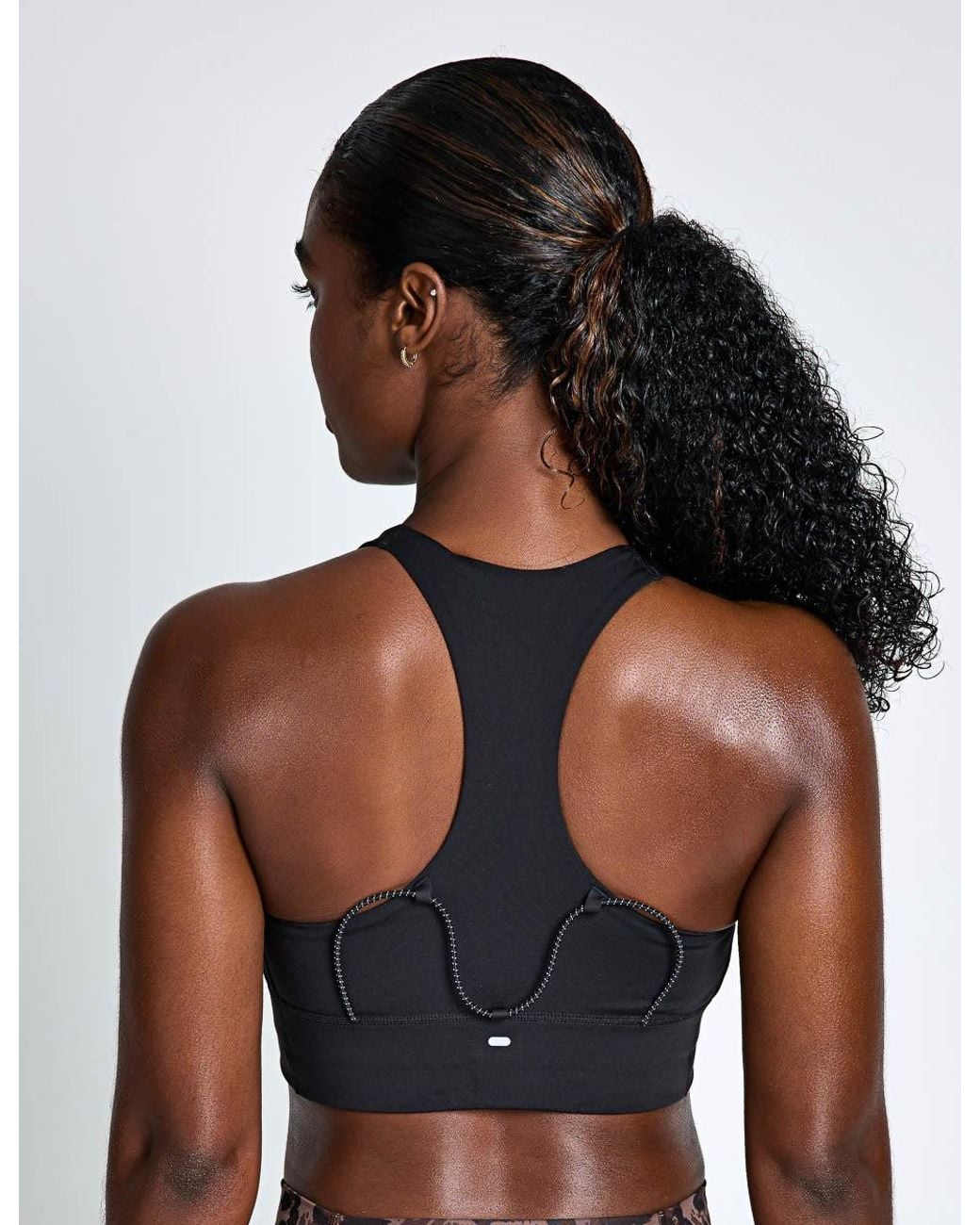 Adidas Black Women's Adi365 Running Pocket Medium Support Sports Bra