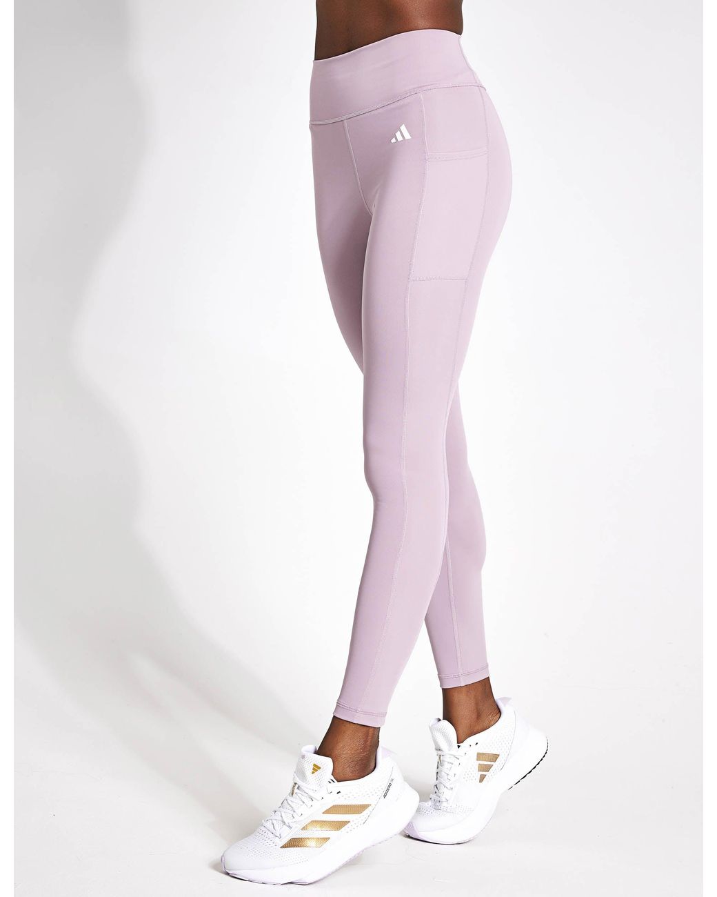 adidas Optime Full-length leggings in Pink