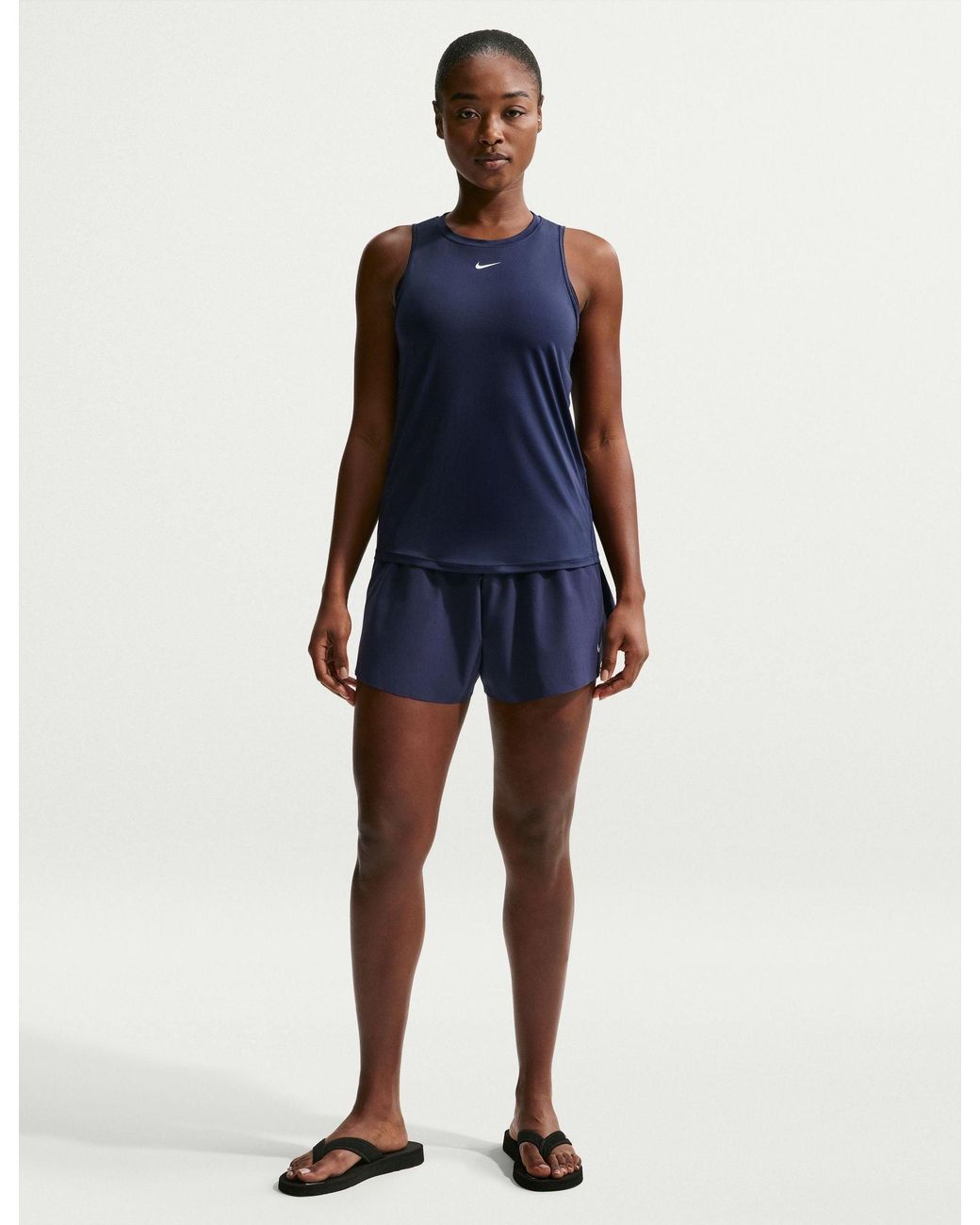 Nike Blue Women's One Classic Dri-fit Tank Top