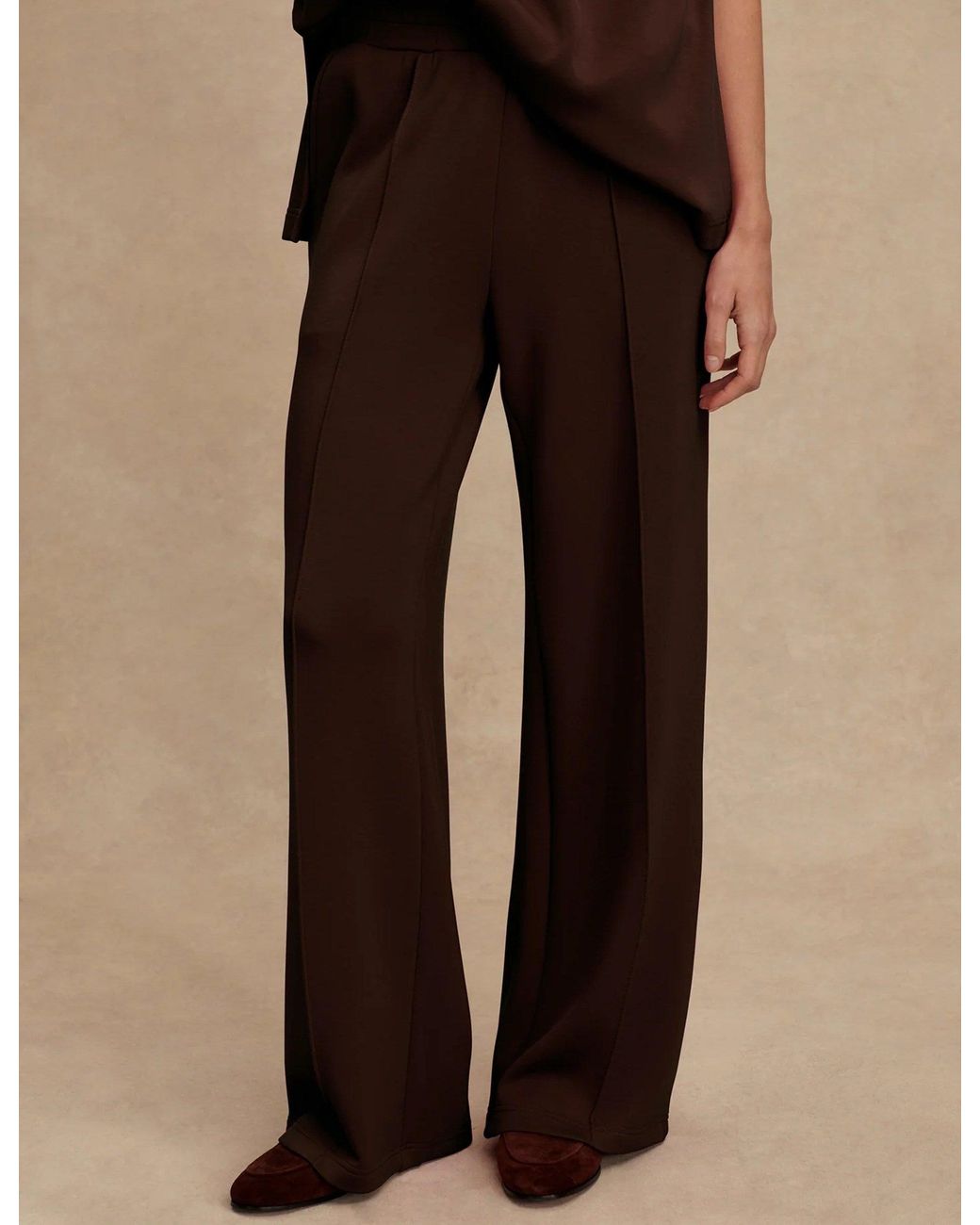 Varley Brown Women's The Wide Leg Pant 30"