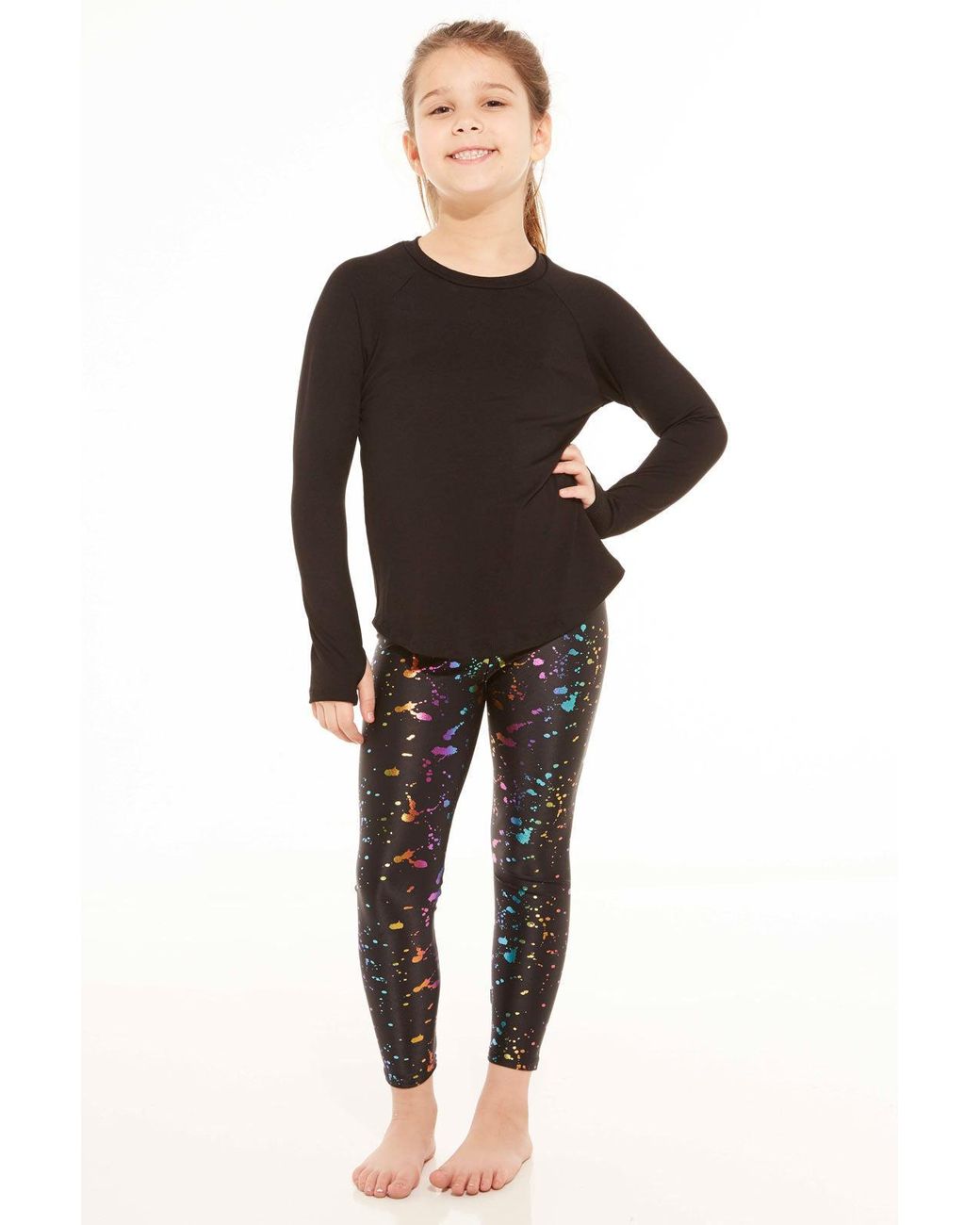 Terez Kids Rainbow Foil Leggings Lyst UK