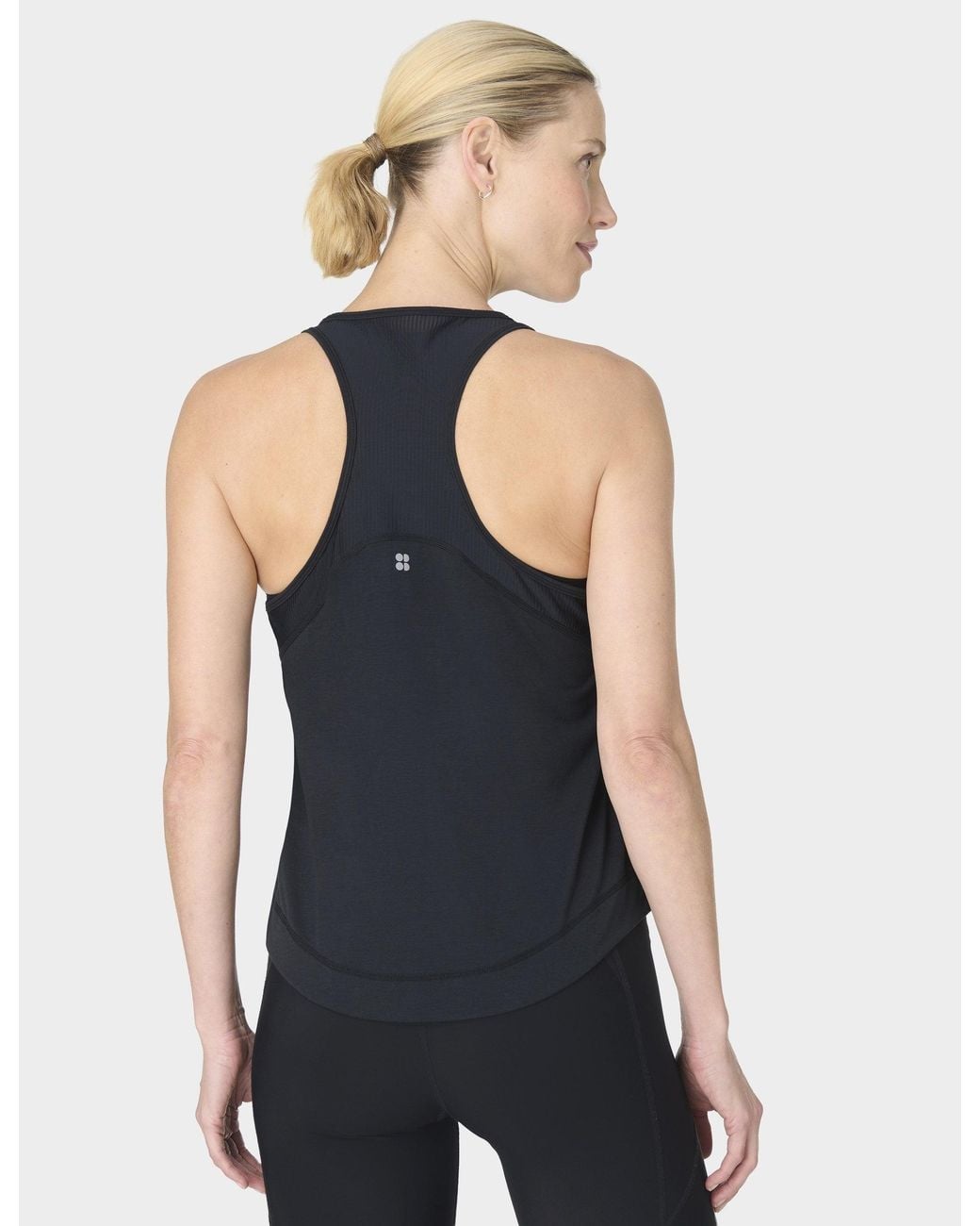 Sweaty Betty Blue Women's Breathe Easy Mesh Run Vest Top