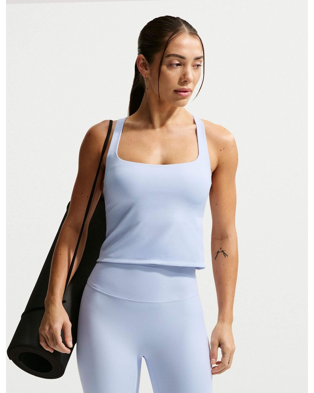 Nike Blue Women's Zenvy Light Support Sports Bra Tank