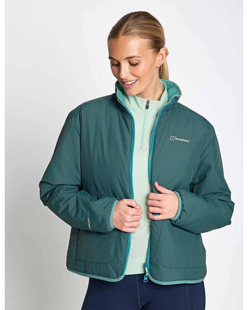 Berghaus Green Women's Asperton Reversible Jacket