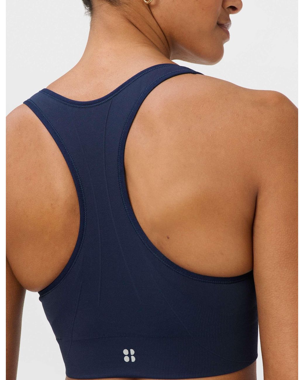 Sweaty Betty Blue Women's Stamina Seamless Sports Bra